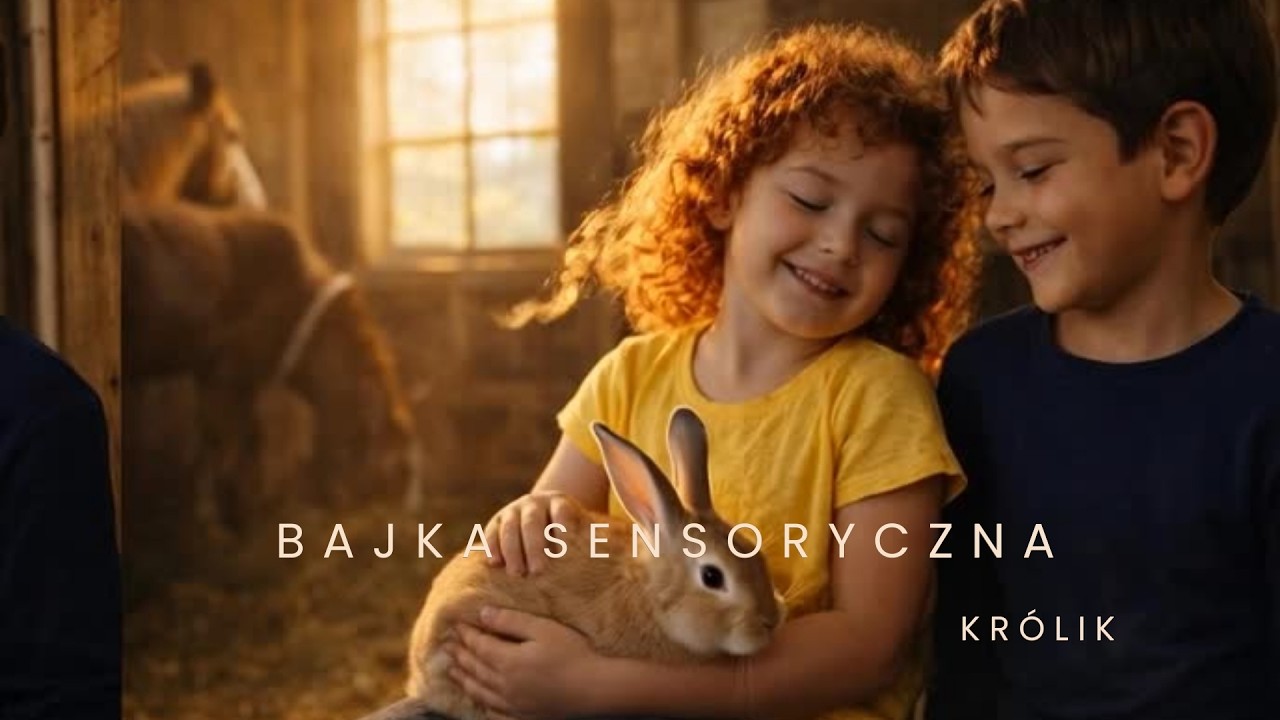 Mia i Leo: Królik na wsi | bajka sensoryczna dla dzieci niewidomych i wrażliwych