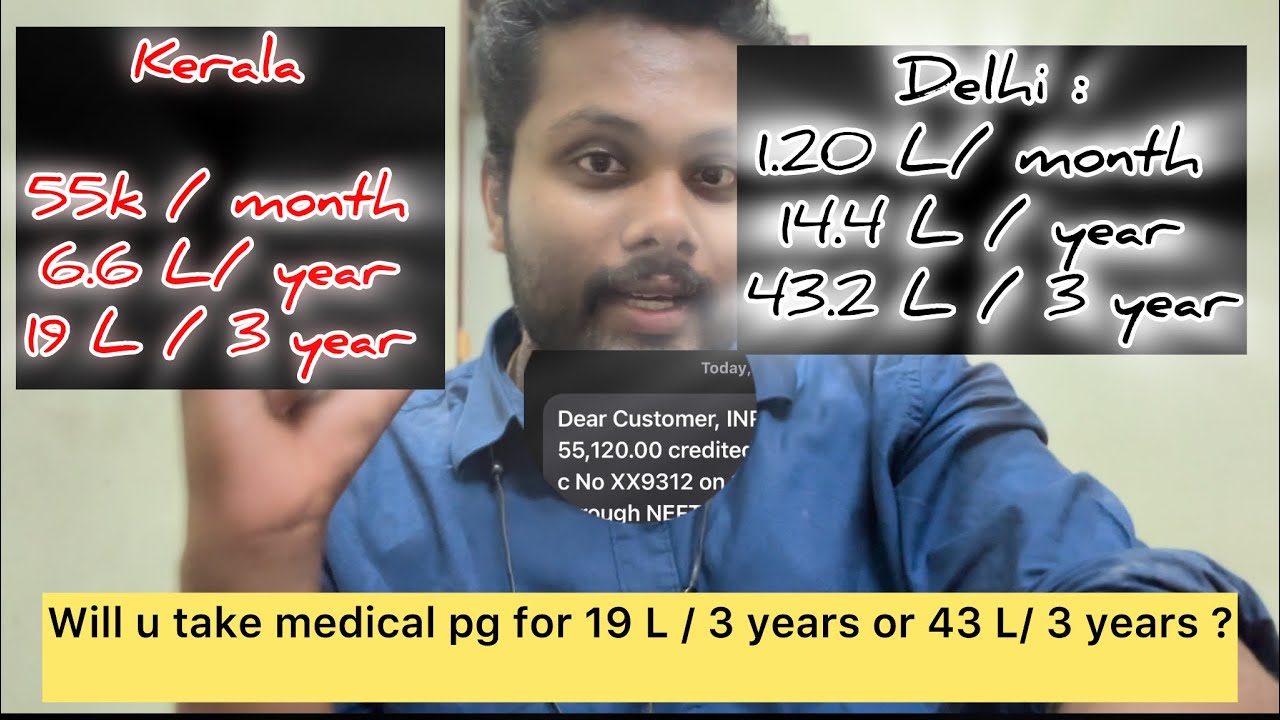 My Medical pg stipend in Kerala ? Listen it before choose pg in south Vs north 🙏🏻🙏🏻#neetpg #stipend