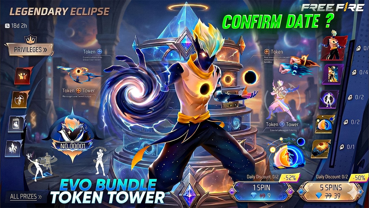 🌒ECLIPSE EVO BUNDLE CONFRIM EVENT + DATE ?✅ 🔥 ECLIPSE HYPERBOOK 😮 NEXT GOLDROYALE BUNDLE TELUGU