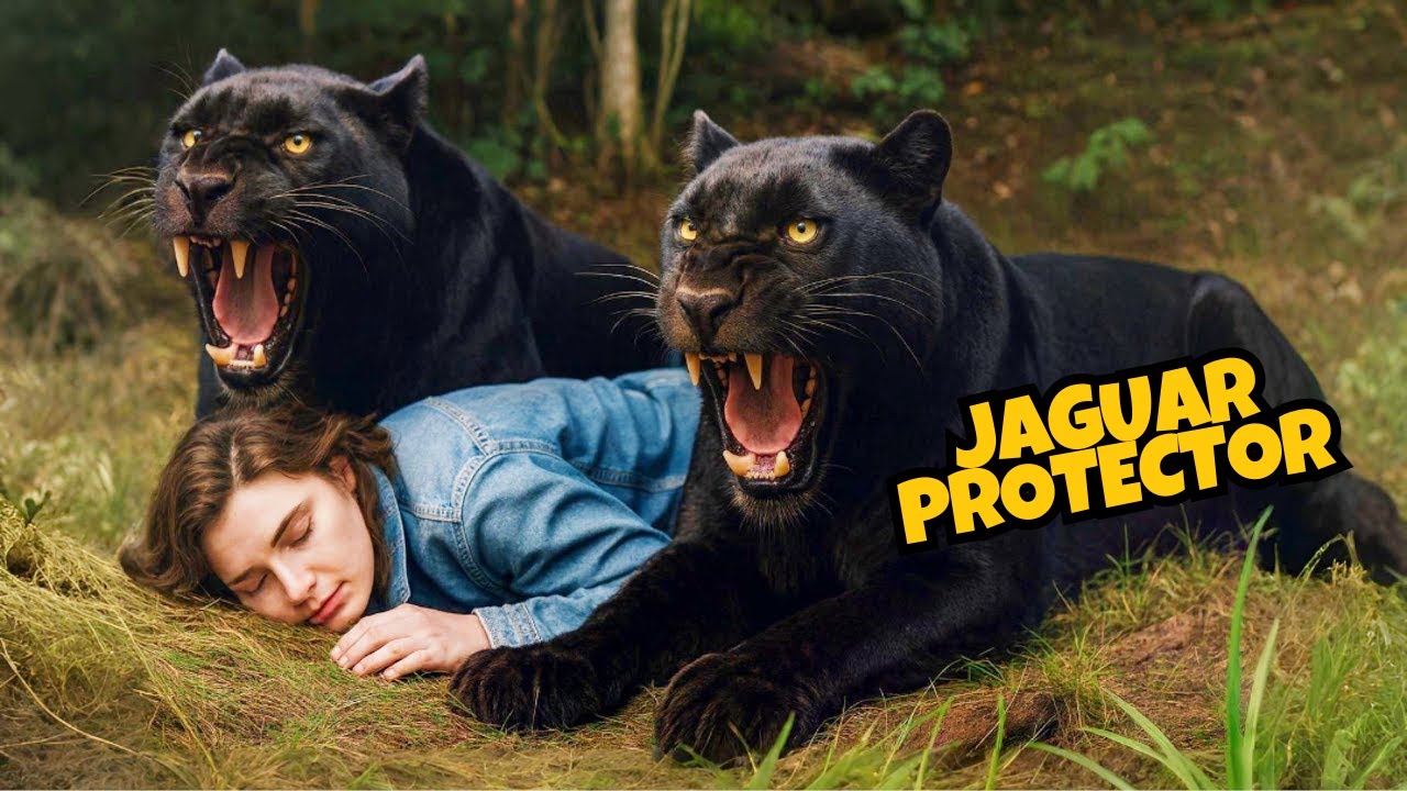 Niña protege al ÚLTIMO JAGUAR y los animales NO PERMITEN QUE NADIE MÁS se acerque a ella
