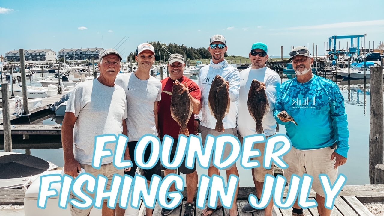 FLOUNDER FISHING THE GREAT BAY IN JULY