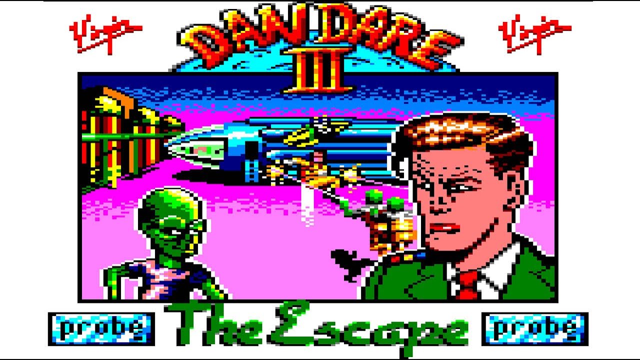 [Amstrad CPC] Dan Dare III - The Escape - Longplay