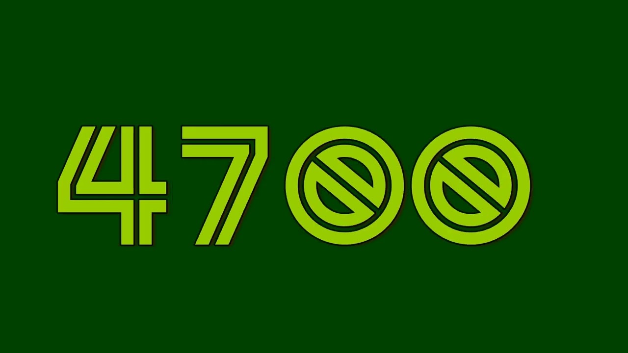 Numbers 1 to 9000