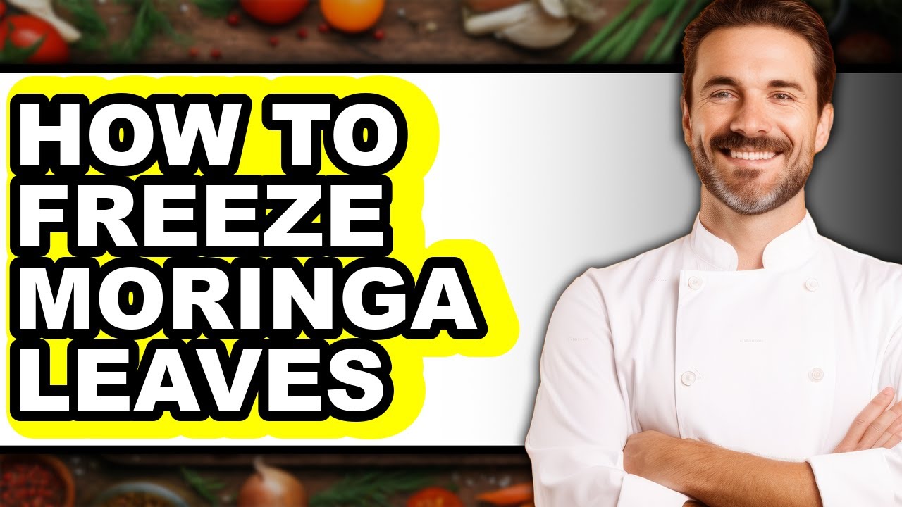 How to Freeze Moringa Leaves (easy Method)