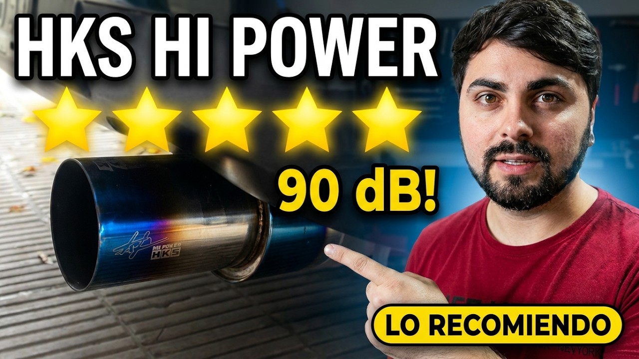 Mi escape HKS HI POWER - COMO SUENA? SE LOS RECOMIENDO !