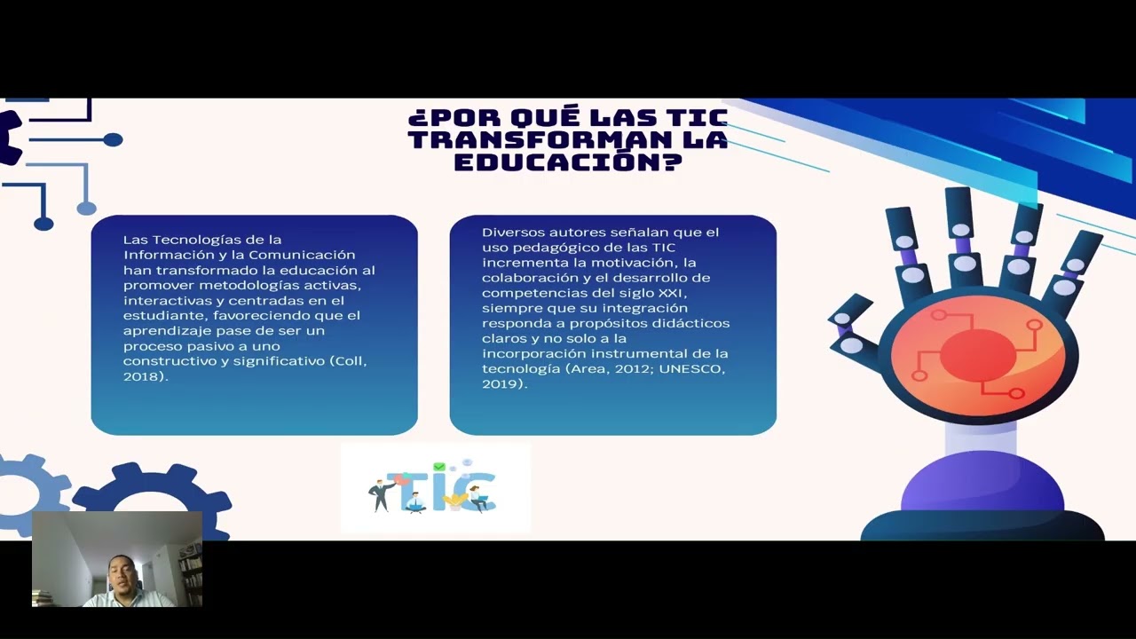 Video clase Pedagogía y TIC