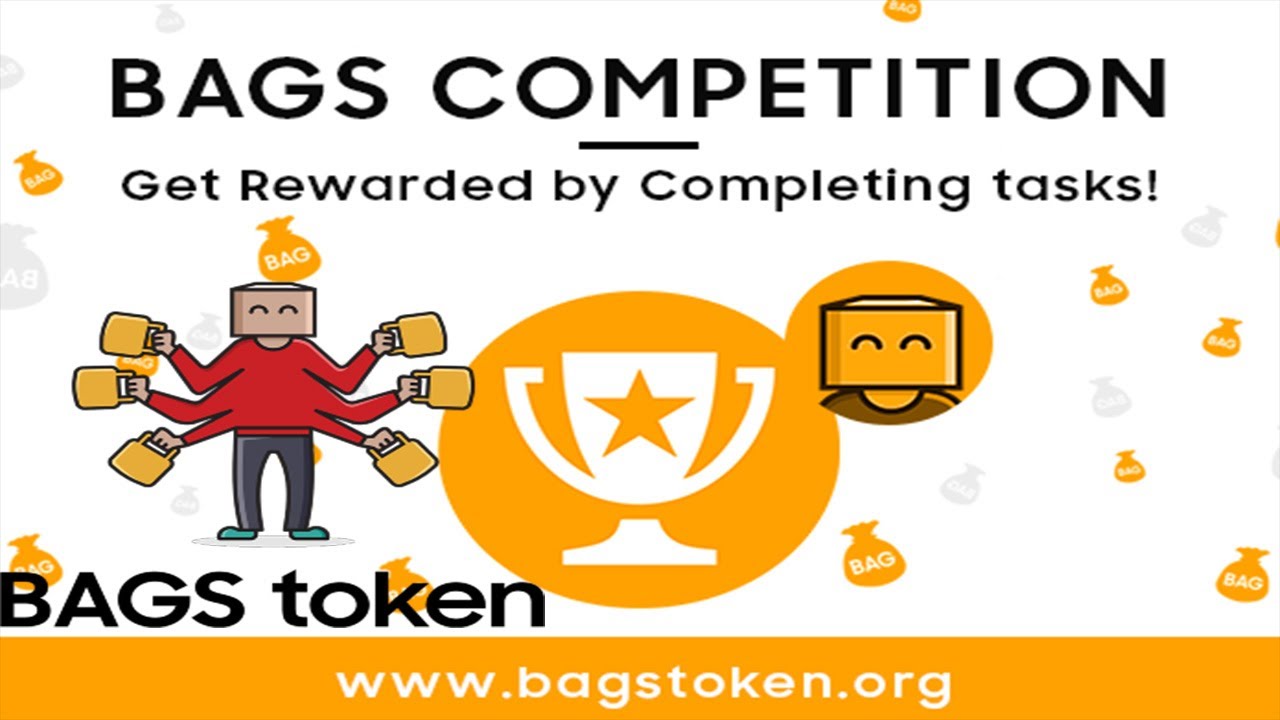 U$ 300 D&oacute;lares Gr&aacute;tis no Evento de Airdrop do Token Deflacion&aacute;rio BAGS ! (10,000 BAGS)