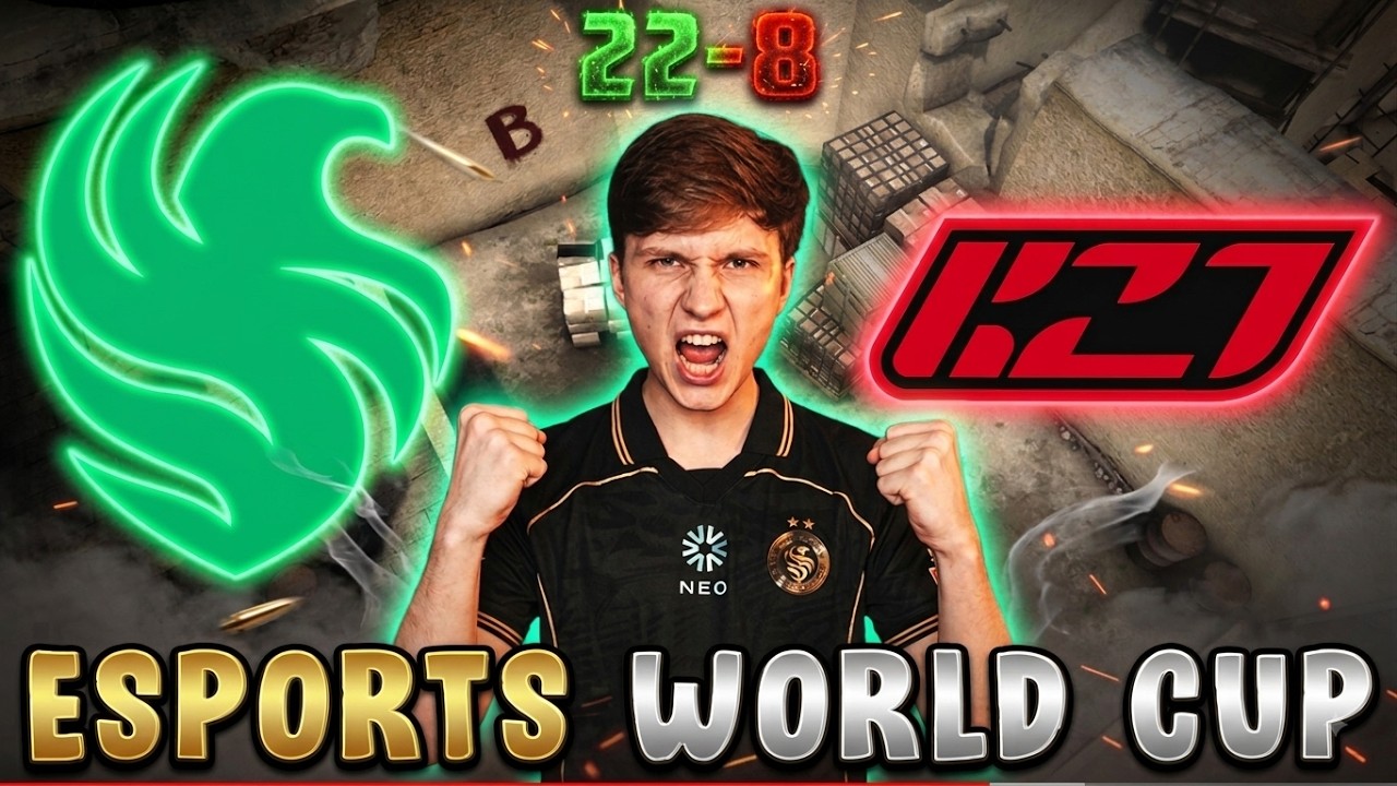 m0NESY highlights - Falcons vs K27 - Esports World Cup 2026