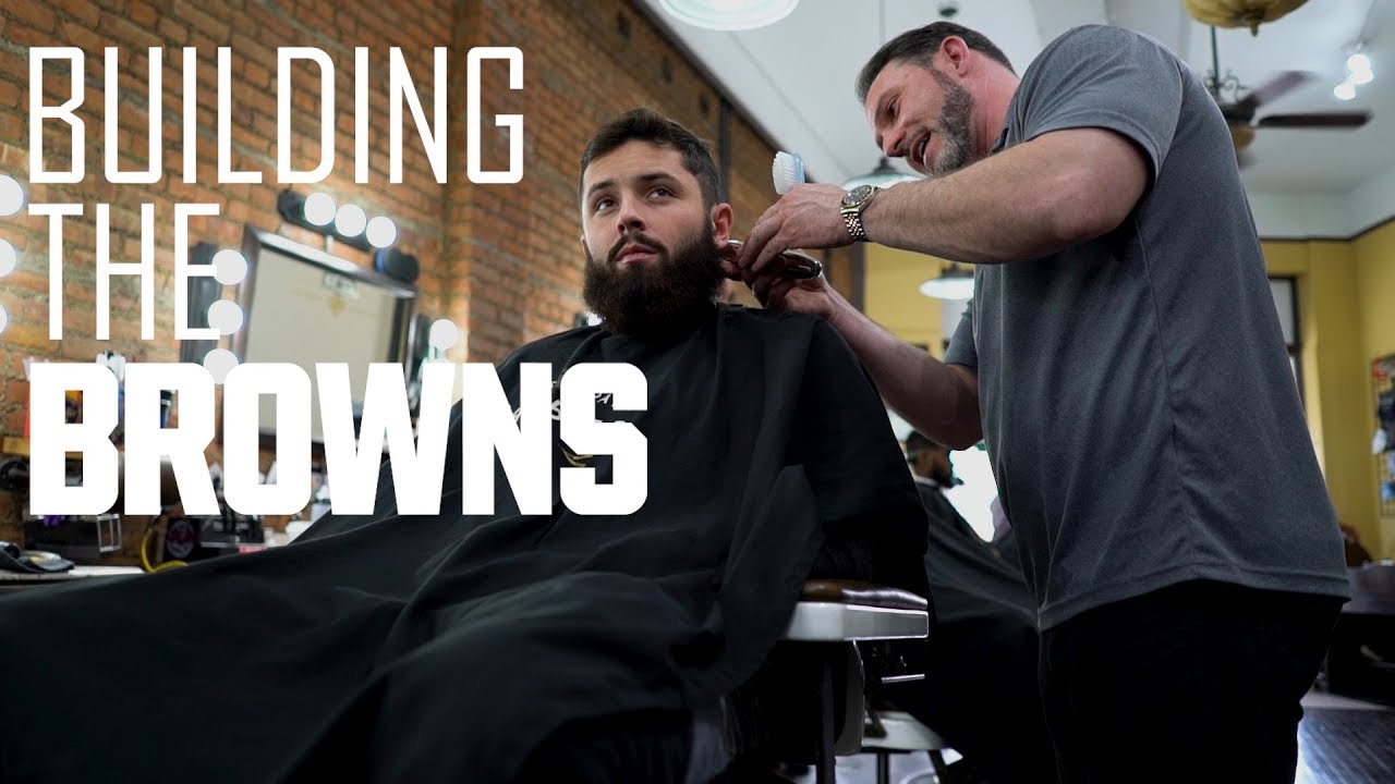 Baker Mayfield visits barber and talks off-season plans | Building the Browns