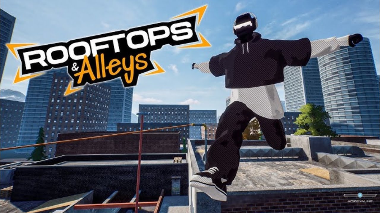 Playing rooftop & Alleys￼