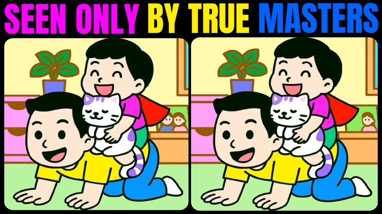 🎉Spot the 3 Differences in 90 Seconds | Little Hard to Spot All [ Find The Difference ]| Riddle Hunt