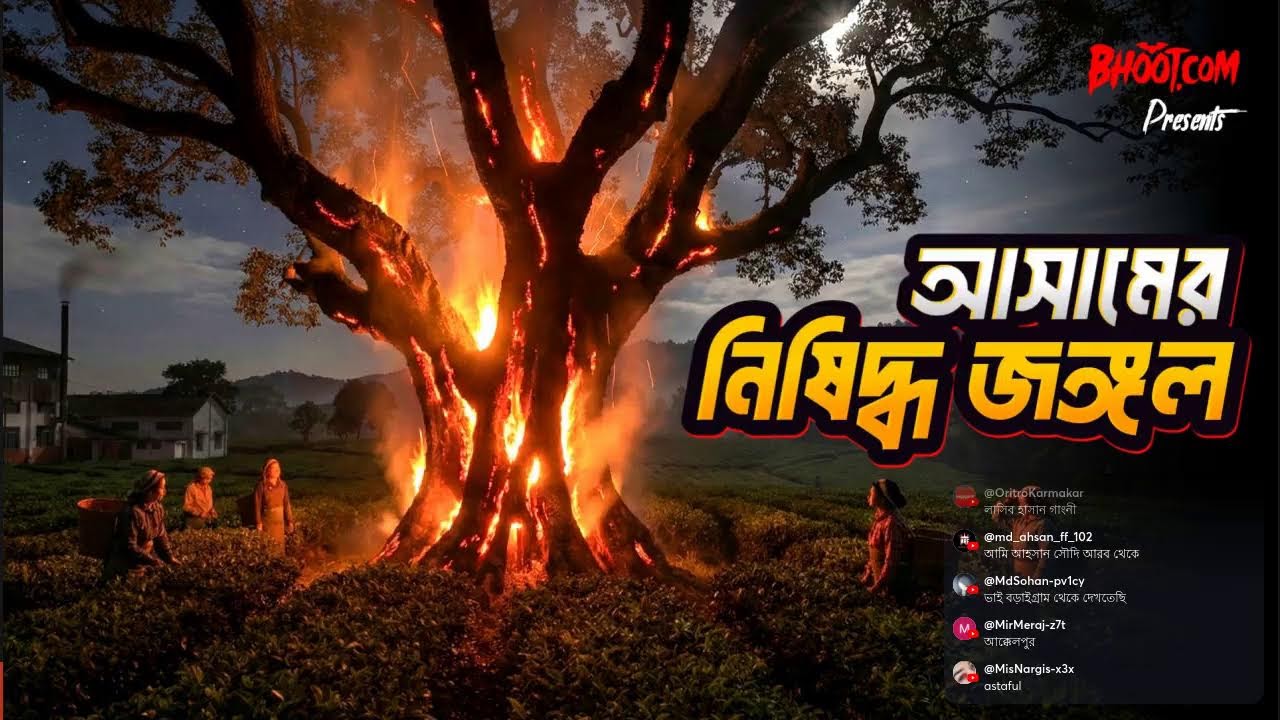 আসামের জঙ্গলে চাপা পড়ে থাকে ভয়