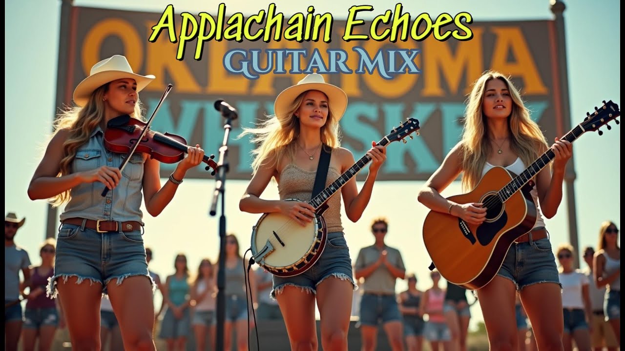 Scarlet5   Applachain Echoes,Oklahoma WhiskeyGuitar Mix #official #countrymusic#newmusic#newcountry