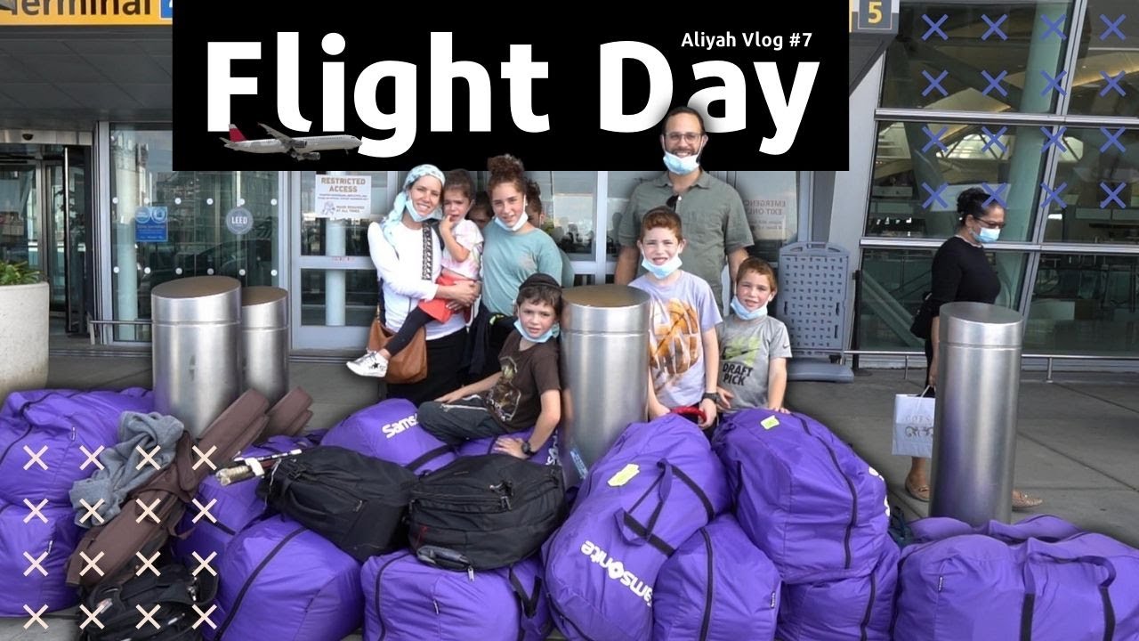 LAST 48 HOURS of moving to ISRAEL FlIGHT DAY | Aliyah Vlog 7