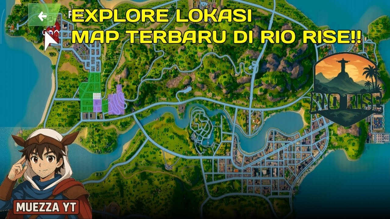 EXPLORE (TEMPAT UMUM) DI MAP TERBARU RIO RISE - RIO RISE GAMEPLAY