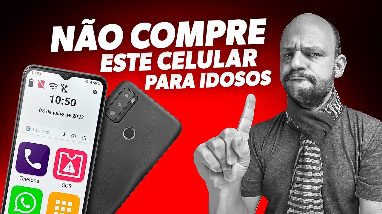CELULAR PARA IDOSOS (NÃO COMPREM ESTE MODELO)