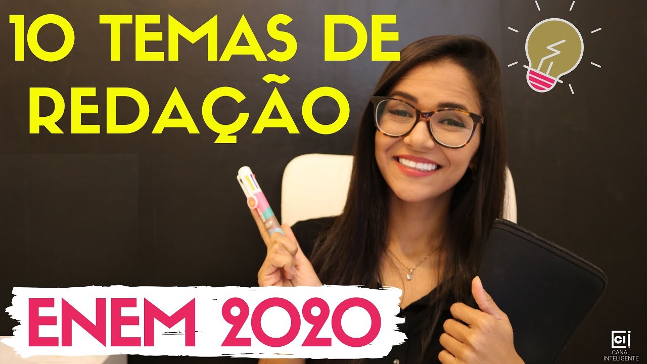 REDAÇÃO: 10 temas inéditos + repertório para o ENEM 2021