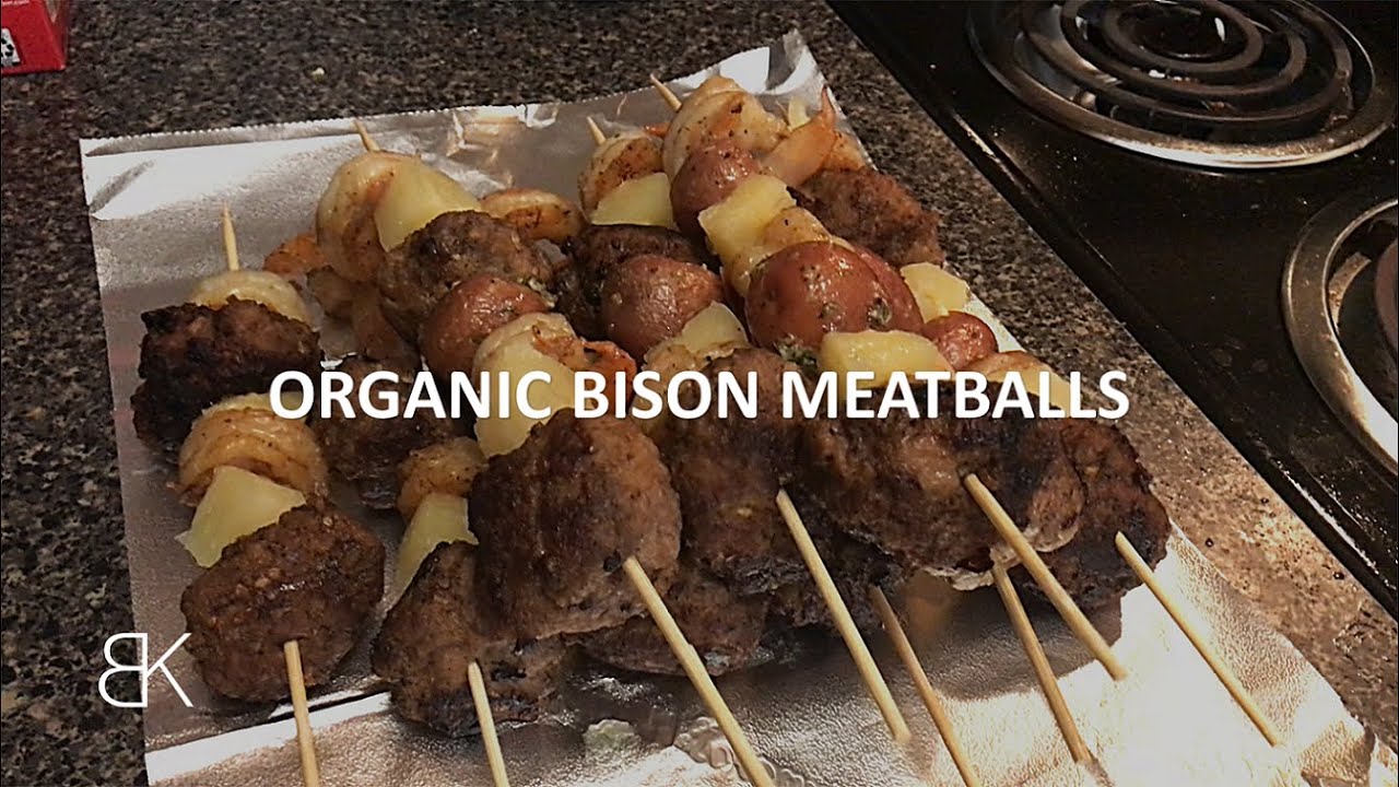 Organic Bison Meatballs | Hunt Harvest Heat | Benson's Kennel