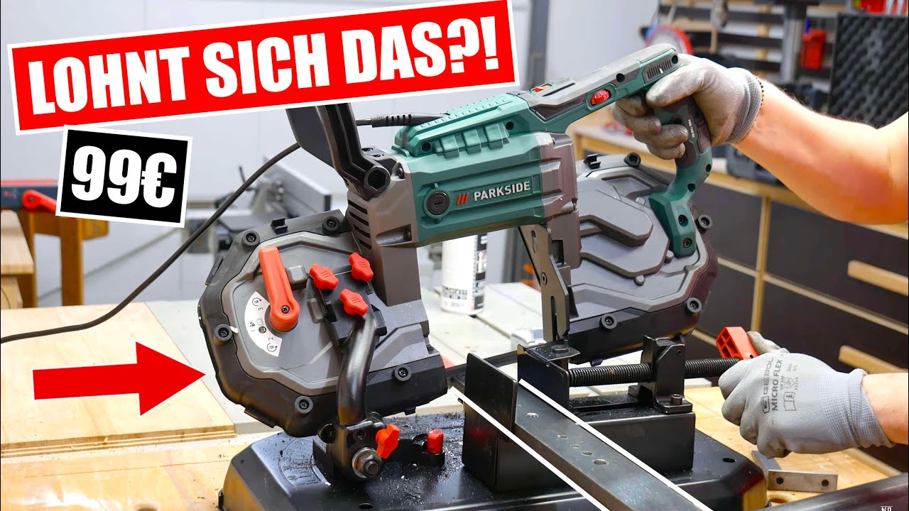 METALLBANDSÄGE vom DISCOUNTER für 99€? Das habe ich nicht erwartet.