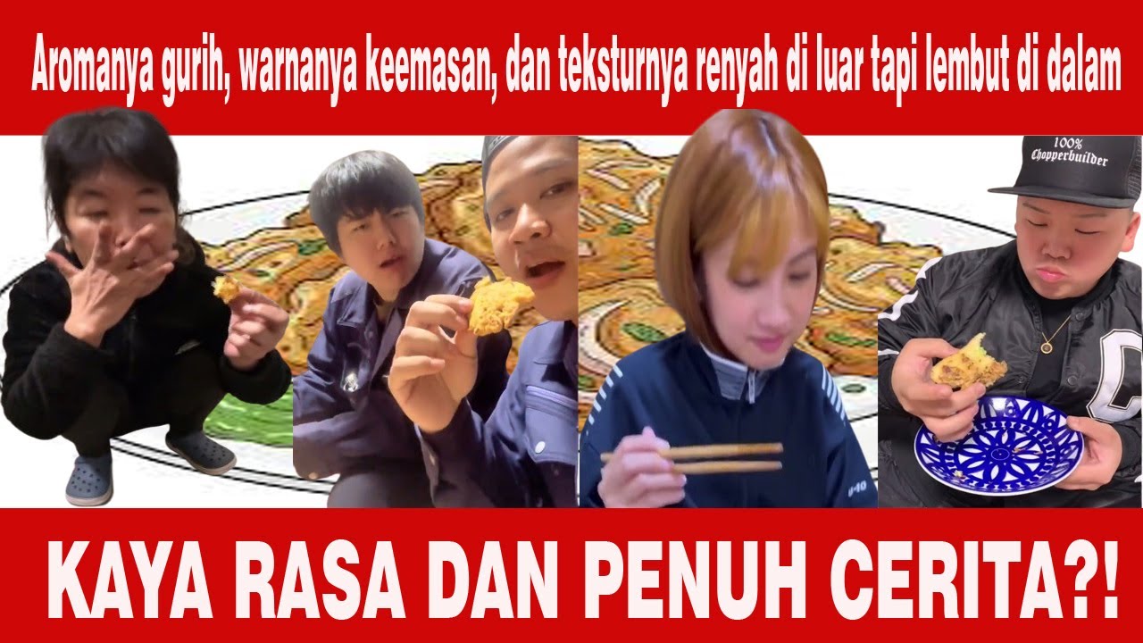 Emak- eMAK  Jepang Sampai Tepuk Tangan Nyobain Bakwan!?