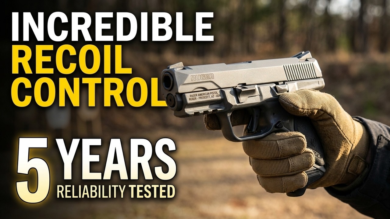 Пистолет Ruger American Compact .45 Gray 
