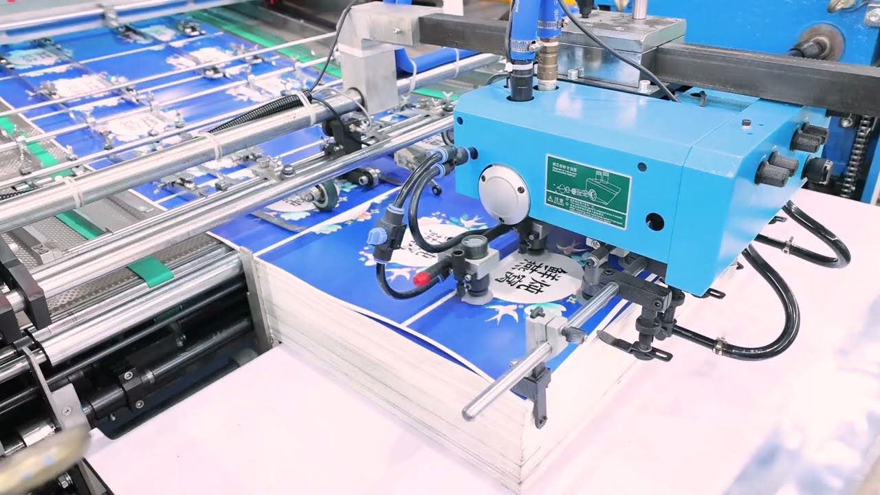 Cold foil stamping, Cast and Cure, UV varnish multi-function production line
