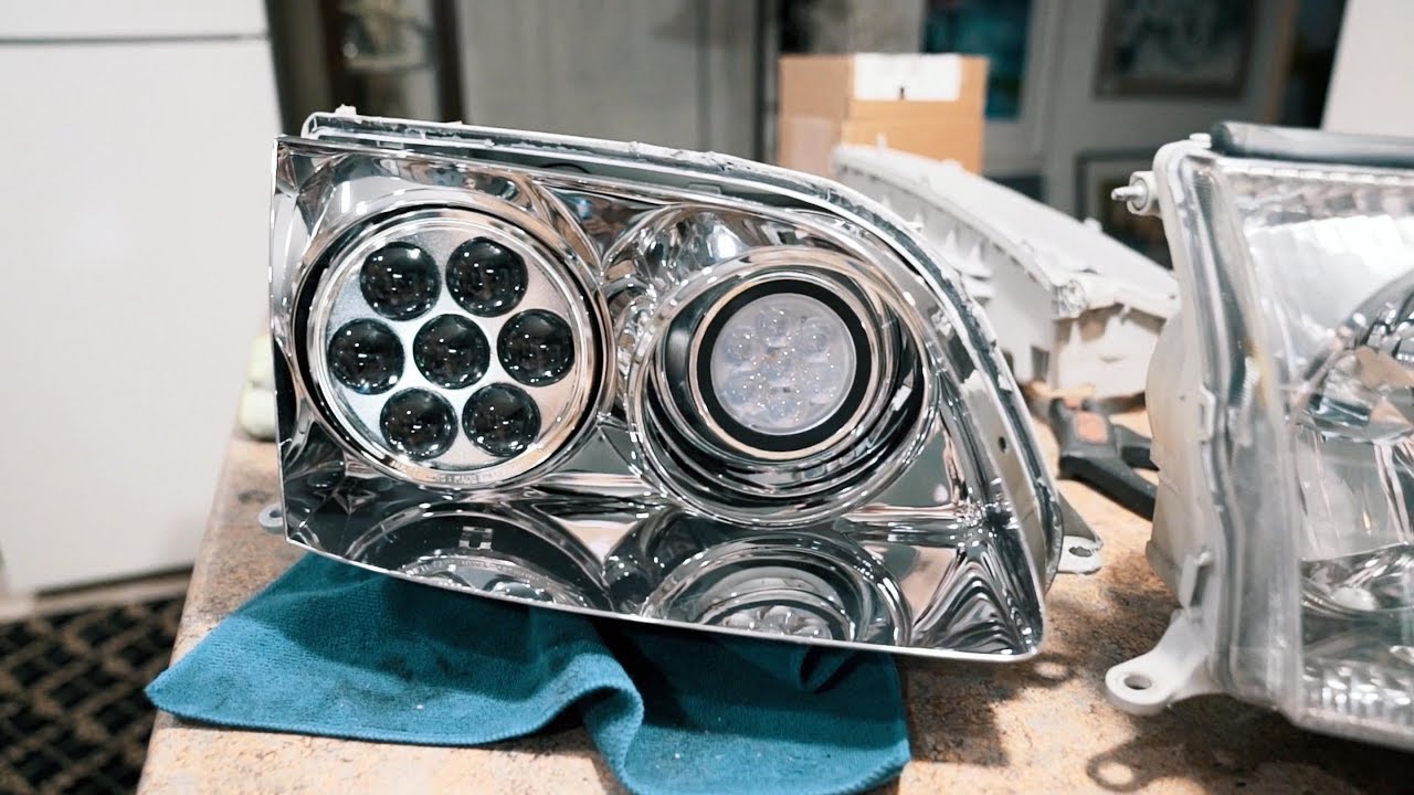 Q45 Headlight Retrofit - VIP Style LS400