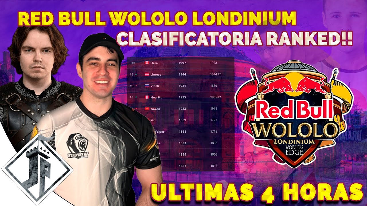 Red Bull Wololo: Londinium - CLASIFICATORIAS - ULTIMAS 4 HORAS!!