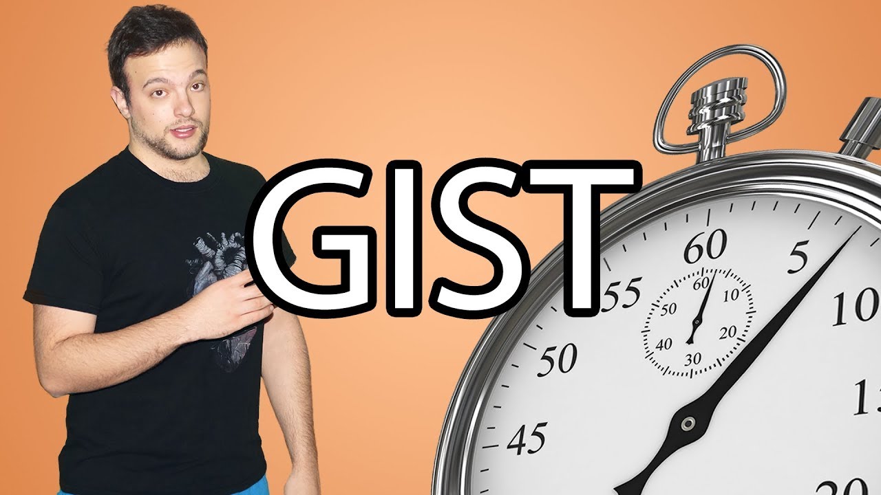 GIST in 60 secondi o meno - Spiegazione