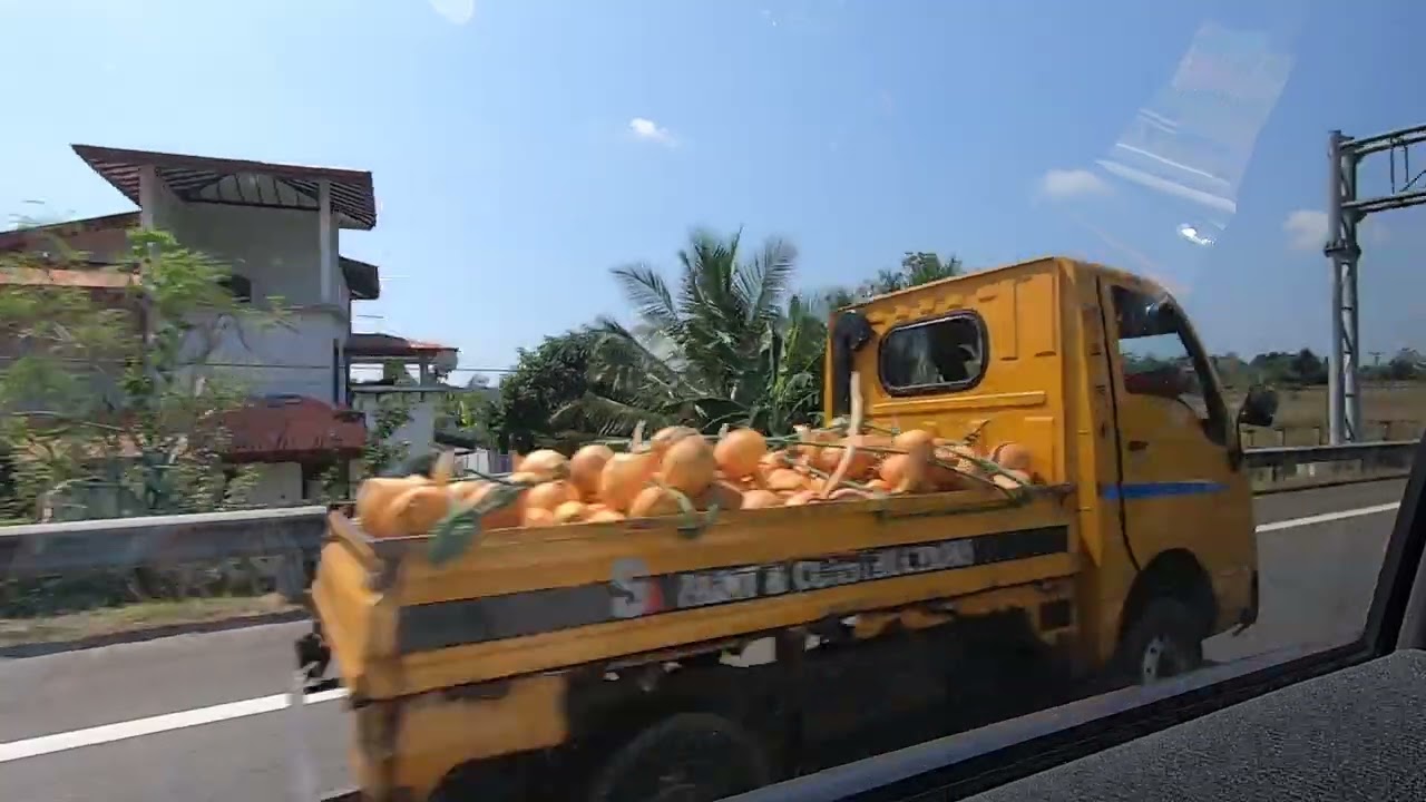 The Southern Expressway to BENTOTA, Sri Lanka