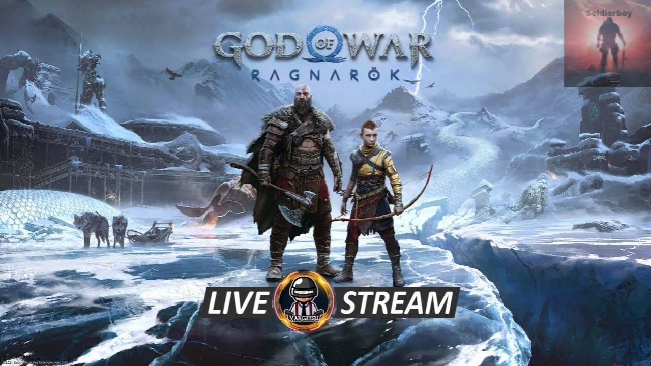 God of war ragnarok Live PS4 Broadcast