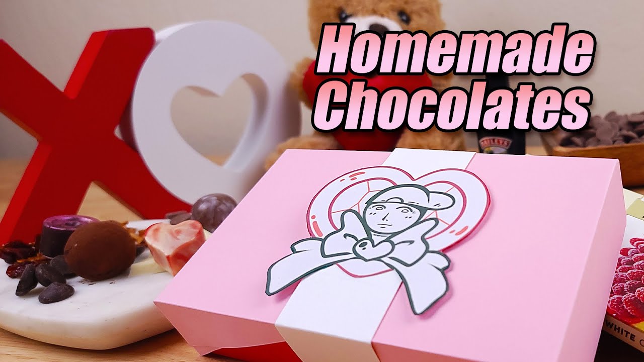 Homemade Valentine's Day Chocolates