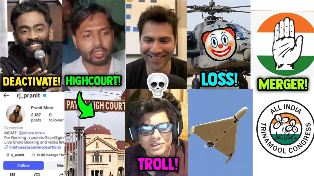 Stand-up comedian Pranit more Instagram account Deactivated🤬| Khansir highcourt | Trending News