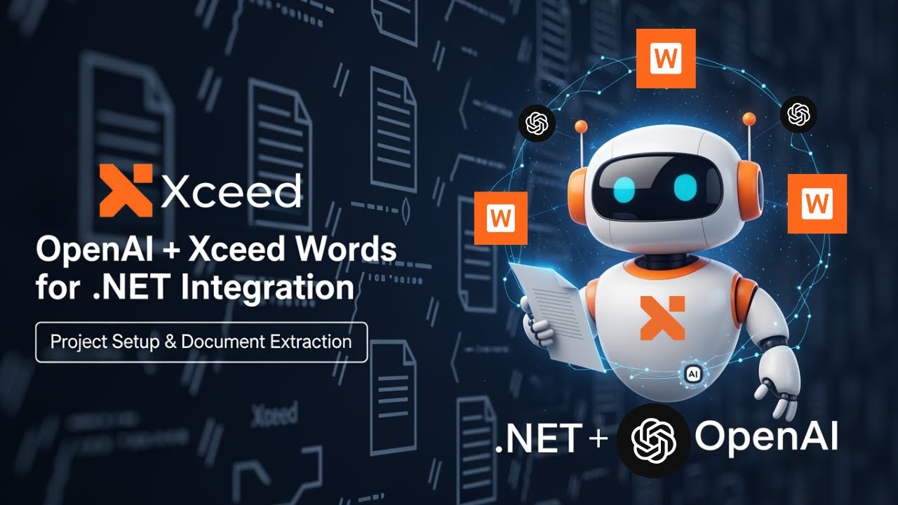 Part 1 of 2: Project Setup & Document Extraction | OpenAI + Xceed Words for .NET