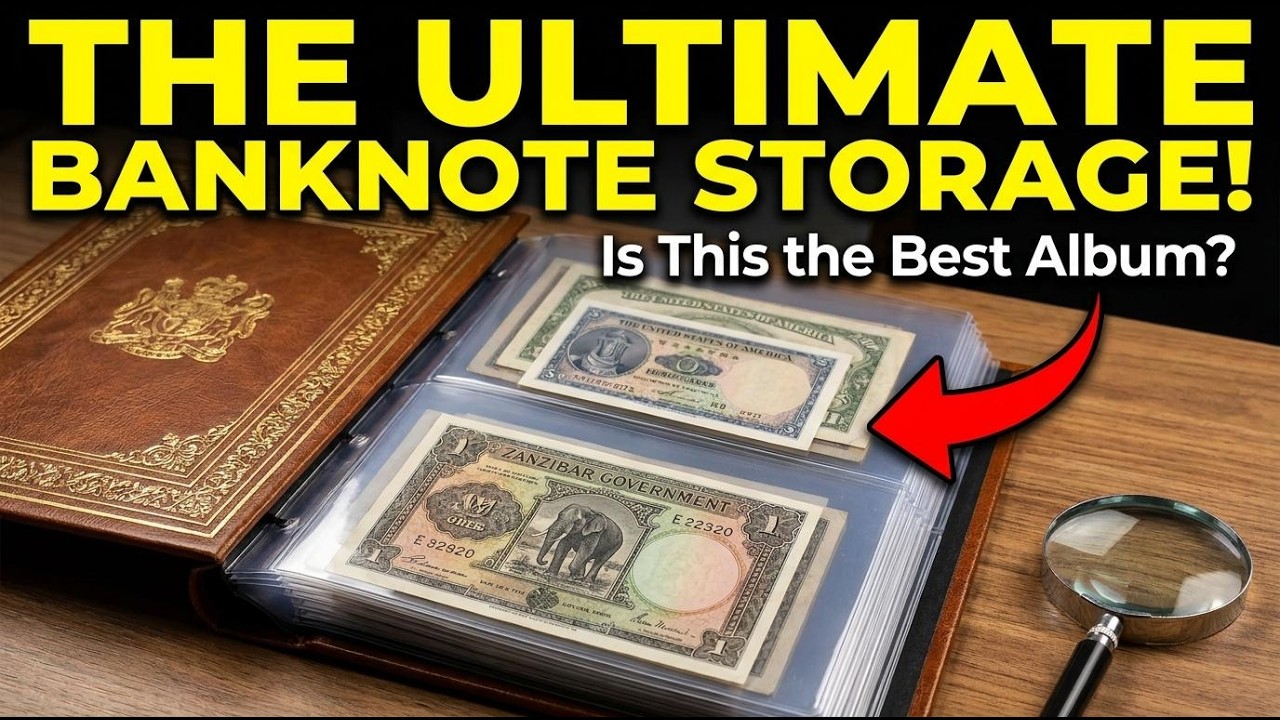 Tips on Album for Banknote Collection (Lighthouse brand) | Banknote storage & Display