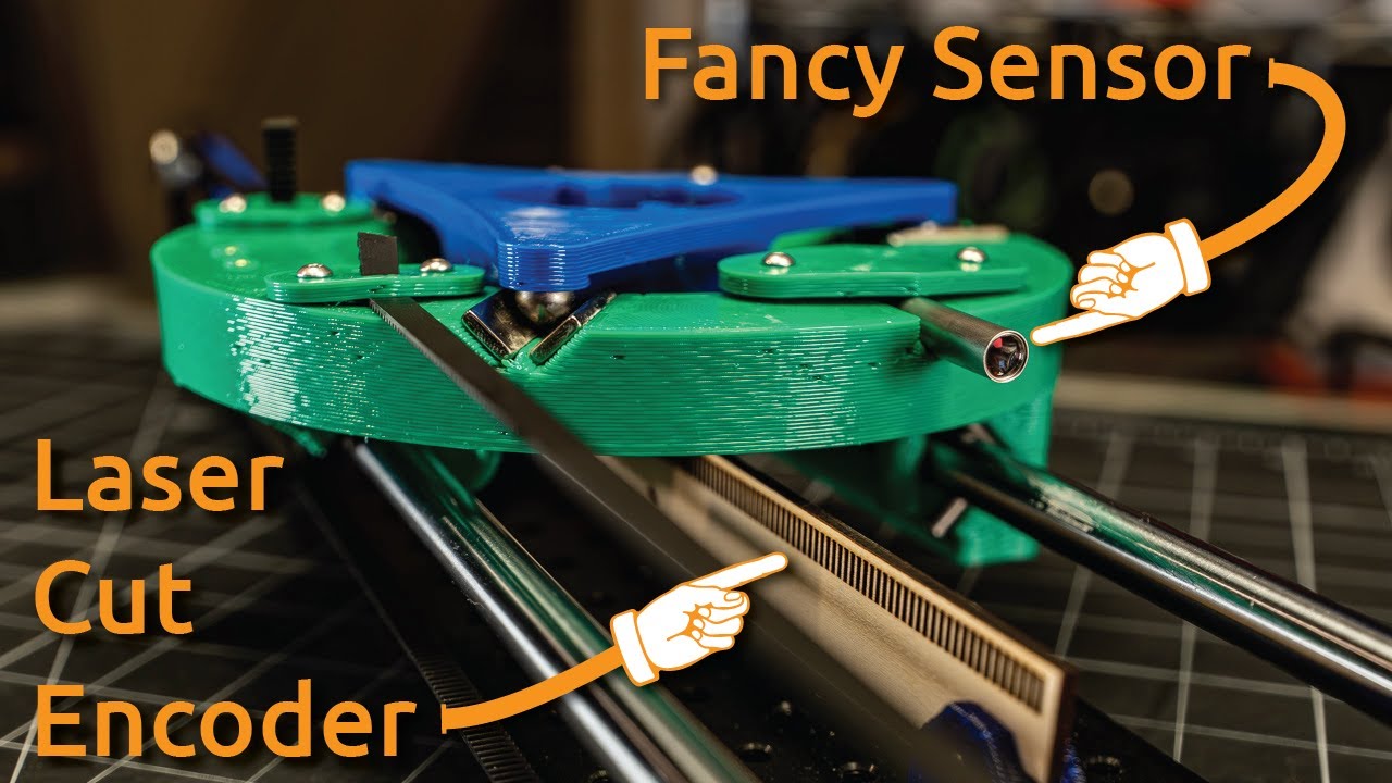 Tools for measuring tools: Building a tester for measuring performance of DIY linear encoders.
