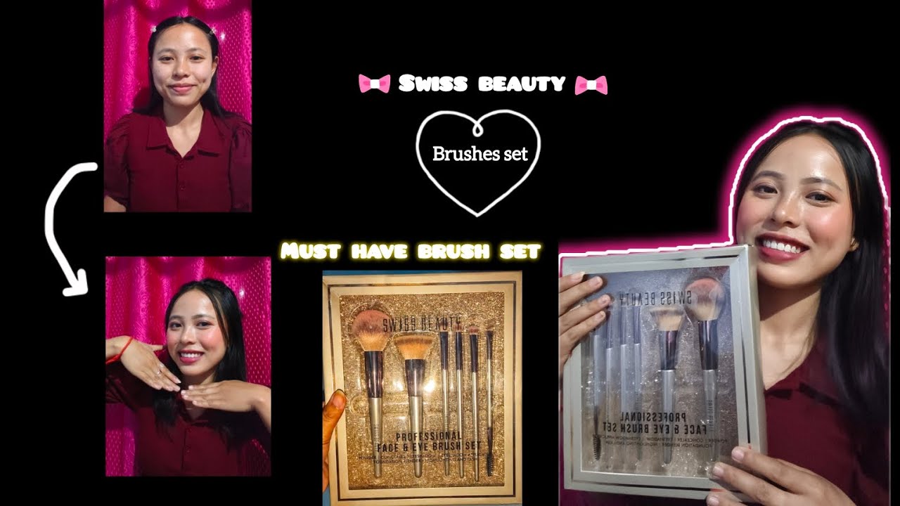Best Affordable Brushes😍(Swiss Beauty Brush)||Swiss beauty makeup brush set review||#swissbeauty 