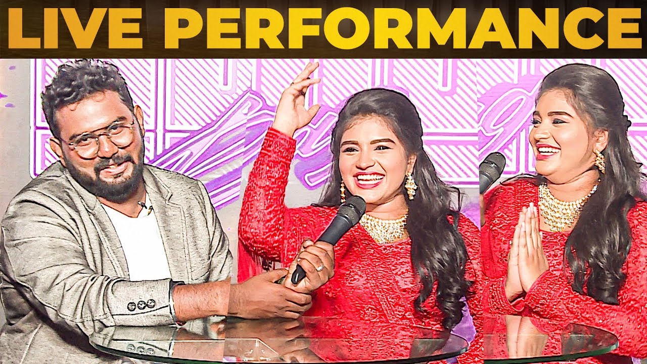 Sembaruthi Shabana Imitates Thalapathy Vijay MASS Dialogue On Stage! Galatta Nakshatra Awards 2019
