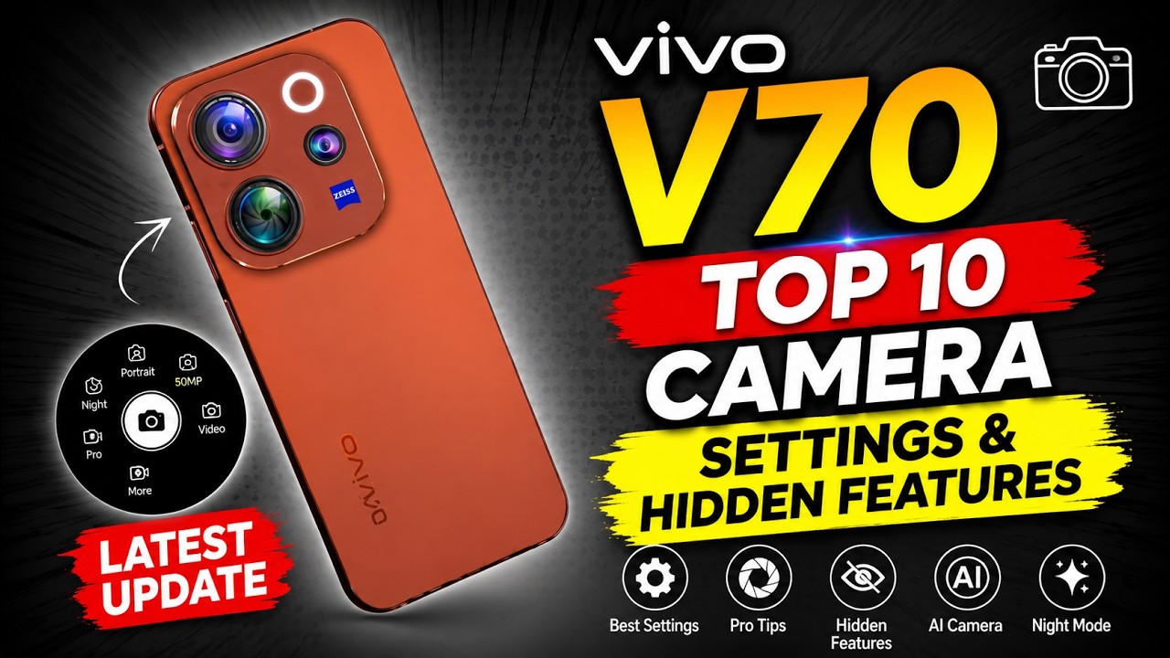 Vivo V70 Camera Settings