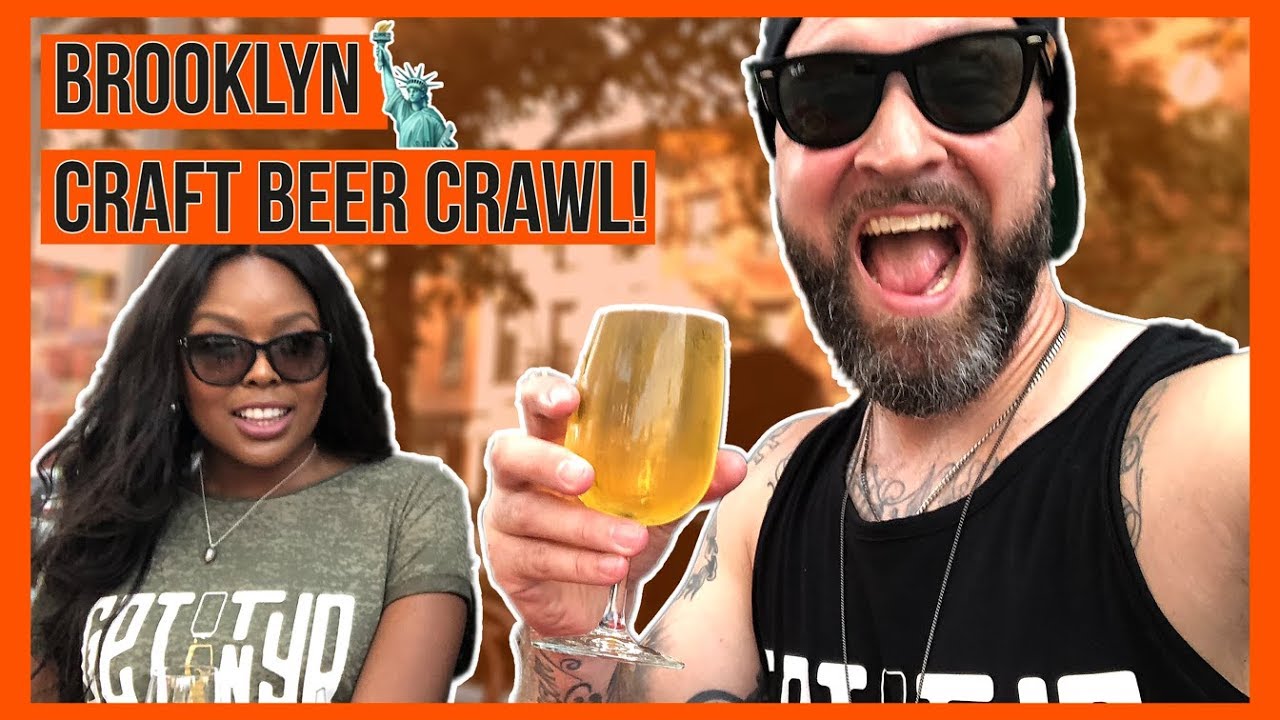 WHERE TO DRINK CRAFT BEER IN NEW YORK | Brooklyn Brewpub Crawl 2018 Vlog