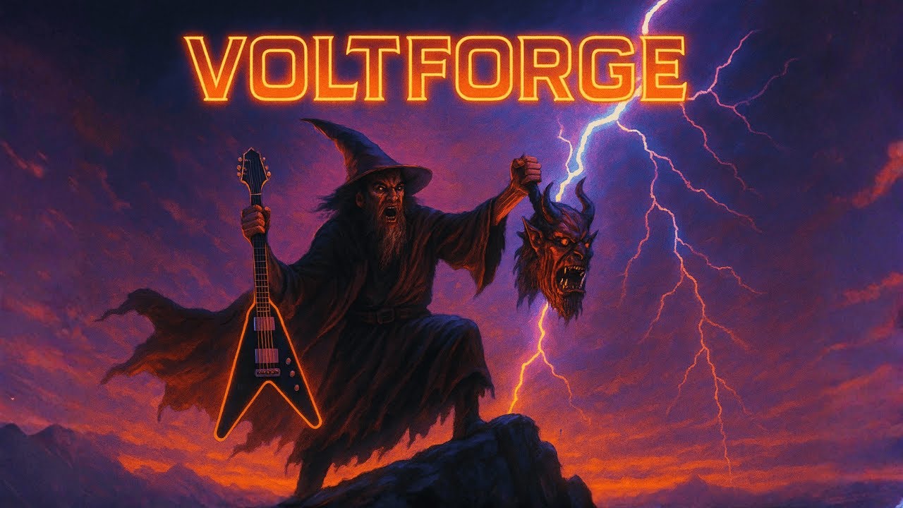 Music to Forge the Storm | Classic 80s Heavy Metal & Analog Synthwave Power