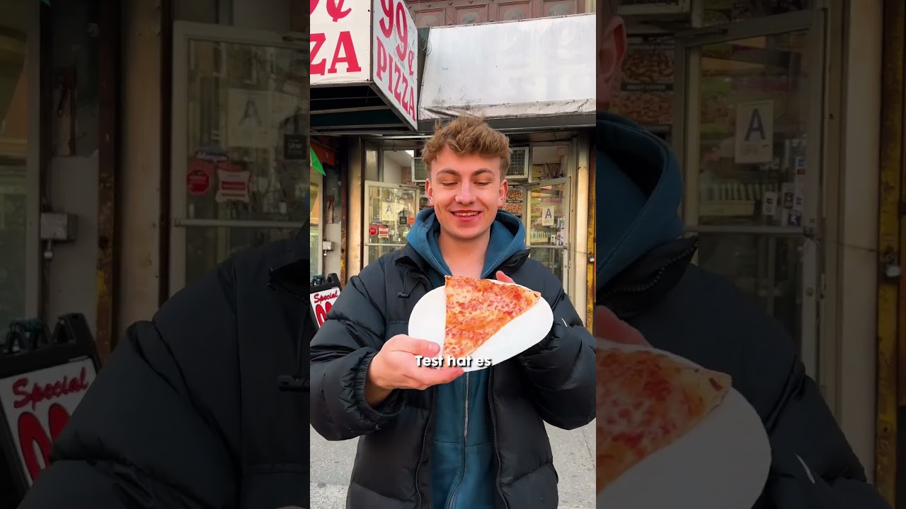Pizza für nur 1$💸🤯