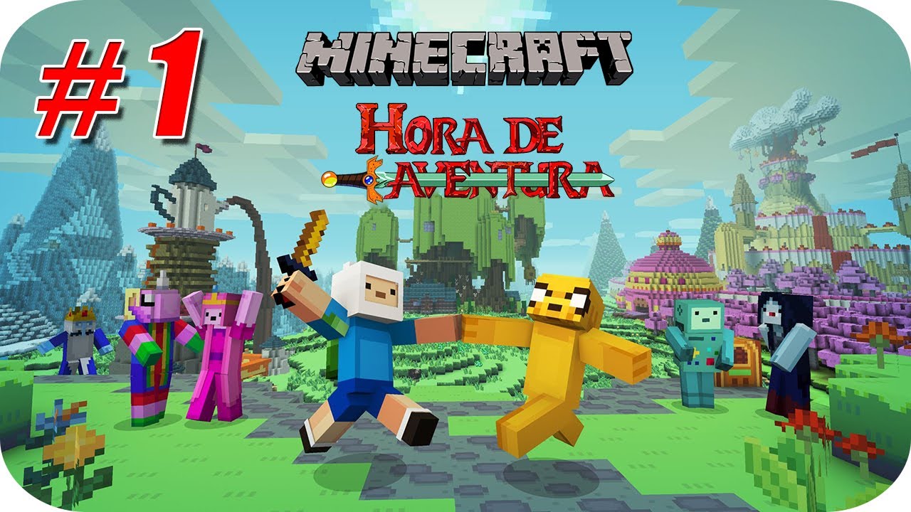 Minecraft (Mini Serie) Hora de Aventuras - Capitulo 1 - El Reino de Ooo