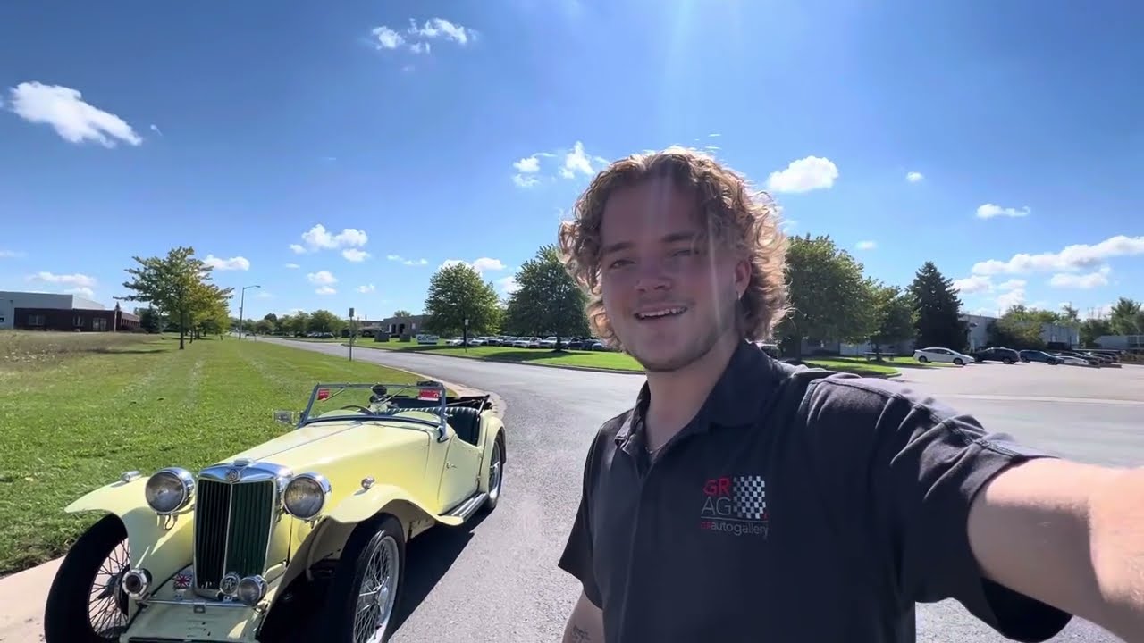 1948 MG TC - Driving with Steve