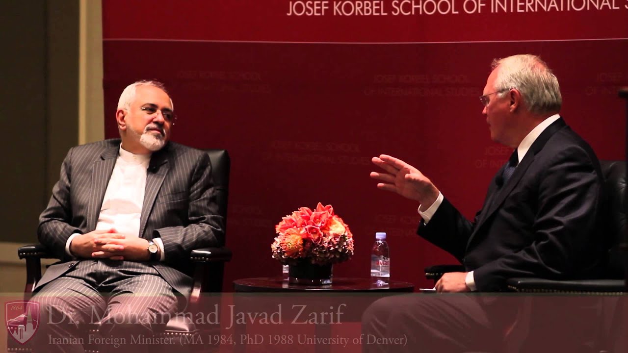 A Conversation with University of Denver Alumnus and Iranian Foreign Minister Mohammad Javad Zarif