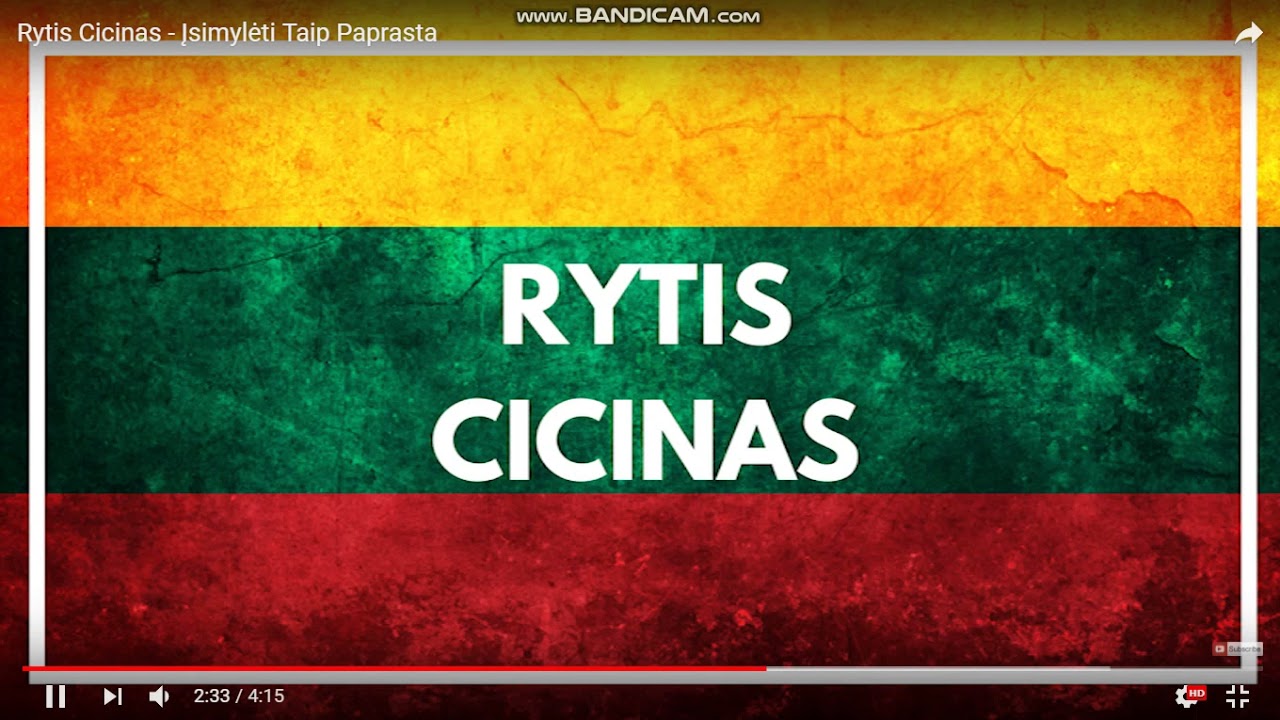 Cicinas - Įsimylėti Taip Paprasta