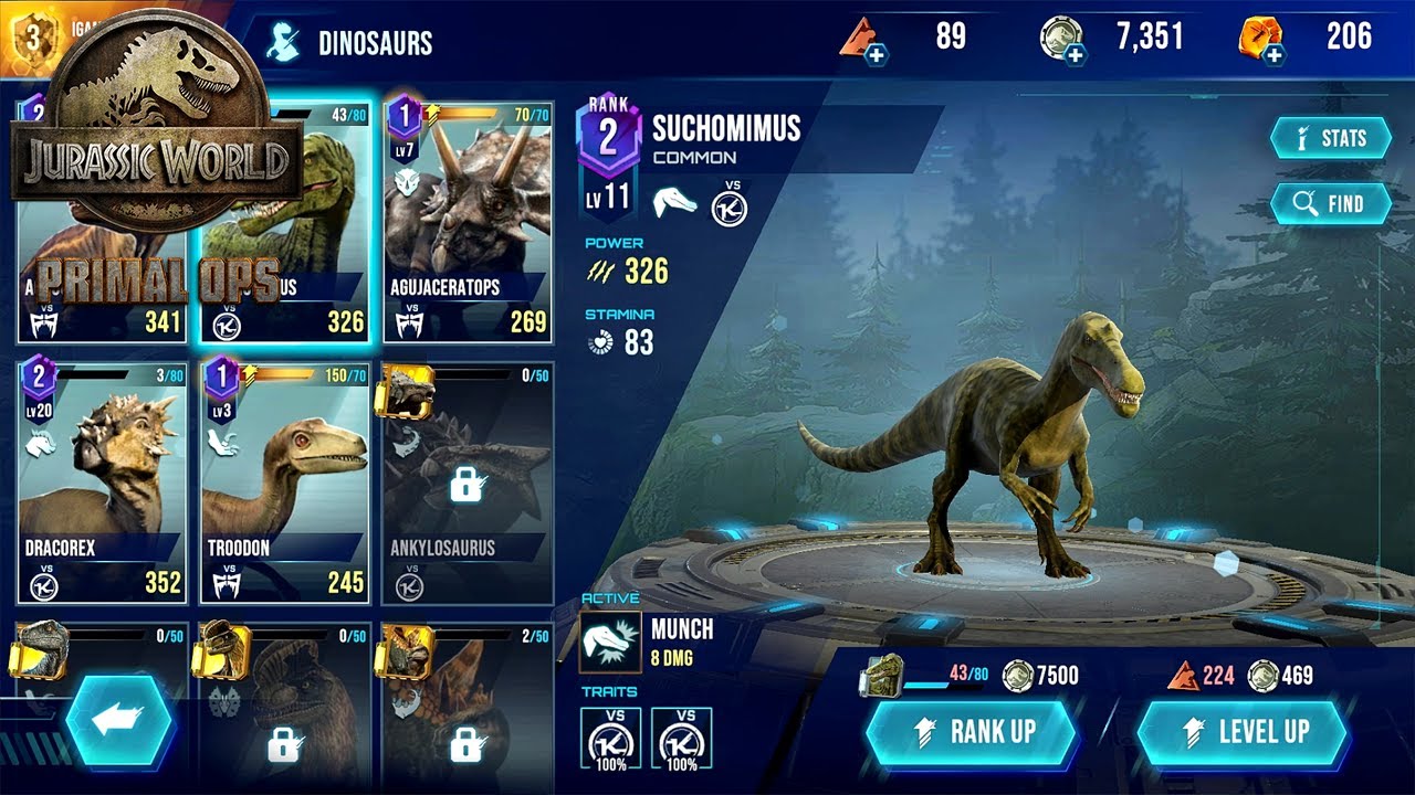 Jurassic World Primal Ops - Gameplay ACT-1 CHAPTER 3-4 (iOS, Android) - Part 7