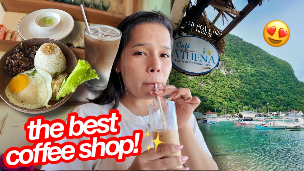 PUMUNTA SA BEST COFFEE SHOP NG EL NIDO PALAWAN! 😍 (PASABOG ANG VIEW!)