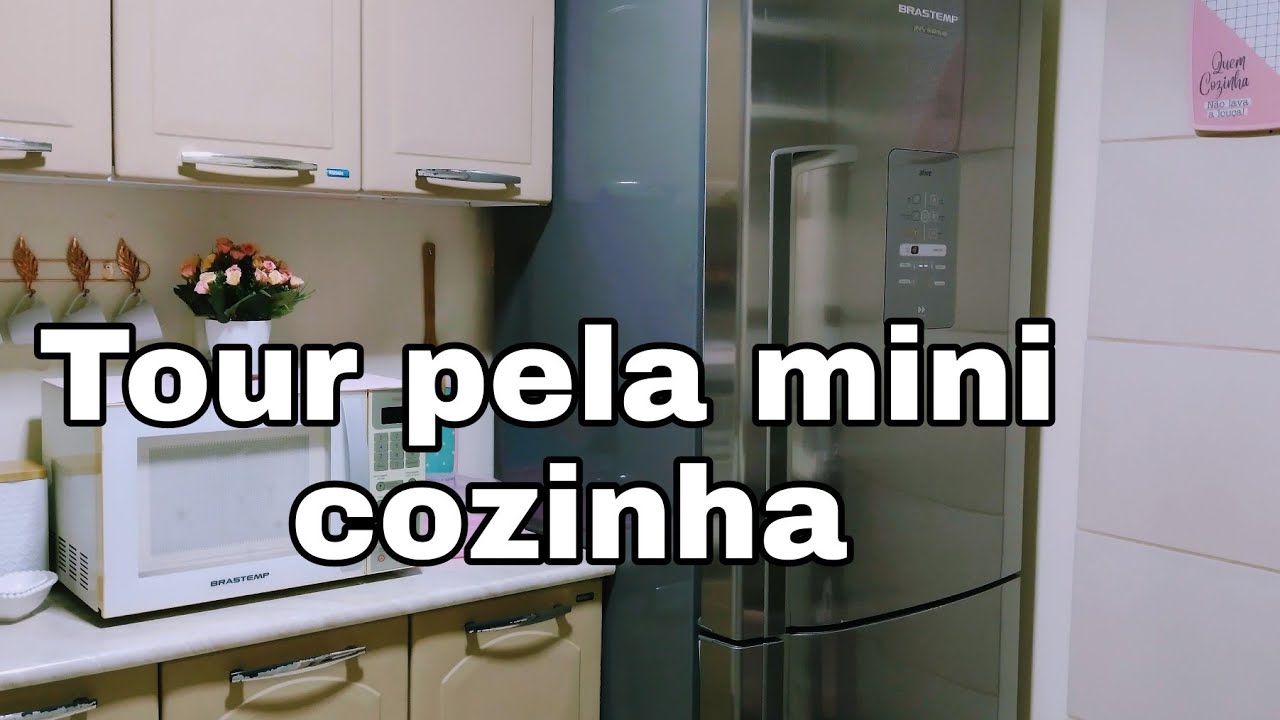 Tour pela mini cozinha!