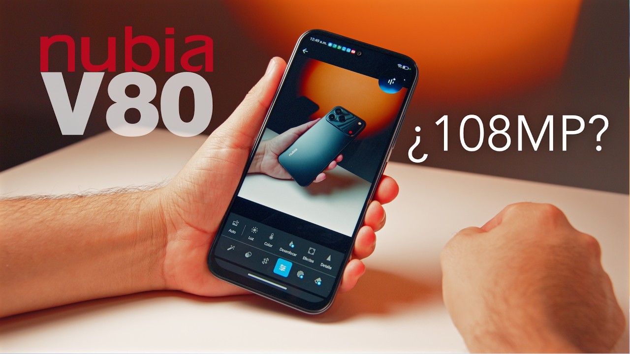Nubia V80 Design vs V80 Pro… ¿108MP de verdad?